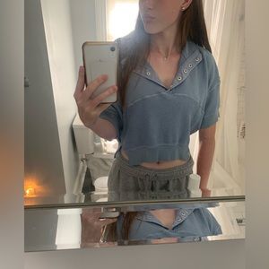 Urban outfitters blue sweater top